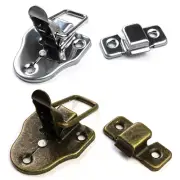 Duckbilled Box Hasp Toggle Latch Catch Lock with Screws for Wooden Jewelry Boxes