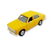 Maisto Licensed 1:24 Scale Datsun 510 1971 Diecast Model Car Yellow
