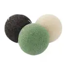 3 Pcs Exfoliating Face Sponge Natural Facial Sponges Washing Flutter