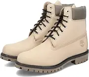 [Timberland] Men's Premium 6 Inch Lace Up Waterproof Boot, Light Brown, US 8