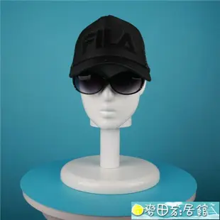 人頭模具 高質量人頭模特玻璃鋼塑料頭像抽象假男女頭模帽子飾品道具配支架 快速出貨