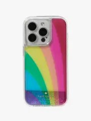 Rainbown Liquid iPhone 15 Pro Case