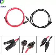 2/5/10/20/15M Black & Red Solar Panel Extension Cable Wire &M4 Connector 4/6mm²