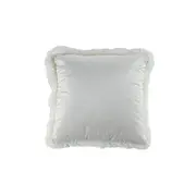 Maine & Crawford Kareem 50x50cm Soft Cushion w/ Fringing Sofa/Bed Pillow Cream