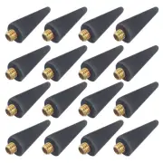 M5 Wax Tip Drill Pen, 16Pcs Drill Pen Head Nail Rhinestones Picker, Black