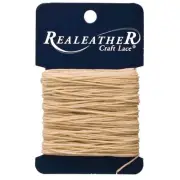 Realeather(R) Crafts Waxed Thread 25yd-Tan