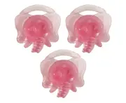 3x 2pc Cuddle Bug Baby/Toddler Water Filled Pacifier Teethers 18x17cm Assorted
