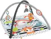 Fisher-Price 3-in-1 Music, Glow and Grow Gym Activity Play Mat