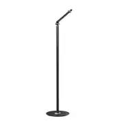 Brateck Flexible Swing-Arm Microphone Floor Stand(NEW), Weight Capacity: 1kg, Black320x320x1597mm(LS)