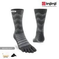 在飛比找momo購物網優惠-【Injinji】Outdoor戶外避震羊毛五趾中筒襪NX[