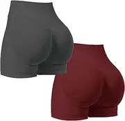 [Generic] High-Waisted Quick-Dry Yoga & Cycling Shorts, No Front Seam Biker Workout Gym Shorts, Tummy Control Breathable Ionic Shapewear, Seamless Body Shaper Briefs for Women