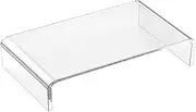 Desktop Monitor Riser Stand for Ergonomic Height Office Supplies Durable Computer Holder for Improved Posture and Comfort