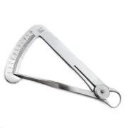 3 Pcs Dental Lab Scale Spring Crown Measuring Ruler Caliper 0-10cm For Metal/Wax