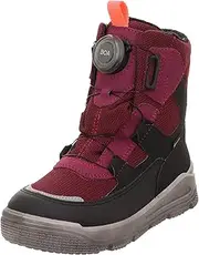 [Superfit] Girls' Mars Warm Lined Gore-Tex Snow Boots, Red/black 5000, 35 EU Weit