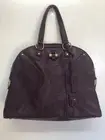 REDUCED NEW 100 % AUTHENTIC YVES SAINT LAURENT MUSE BAG BUGANDY CRIMSON LEATHER