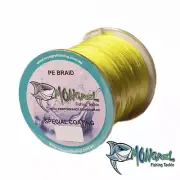 New Braid Fishing Line 100LB 500M Mongrel Fishing Tackle Braid Yellow