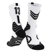 Boys Brooklyn Nets James Harden Basketball Socks - White