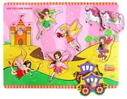 Fairy Wooden Knob Puzzle