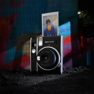 【FUJIFILM 富士】instax mini 40 mini40 拍立得 相機 復古造型 自動曝光 (恆昶公司貨)