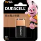 【現貨附發票】Duracell 金頂 鹼性電池 9V 1入 /卡