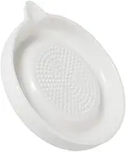 TIDTALEO Household Ceramic Garlic Grinder Multi Function Ginger Grater for Food Prep Easy to Clean Smooth Surface for Mashed Potatoes Squash Essential Garlic Accessory