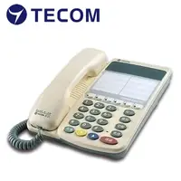 在飛比找PChome24h購物優惠-TECOM 6鍵標準型話機 SD-7706S(東訊總機系統專
