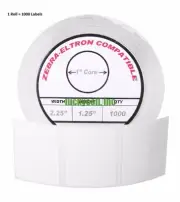 8 Rolls 2.25"x1.25" Direct Thermal Barcode Label for Zebra LP2824 TLP2824 LP2844
