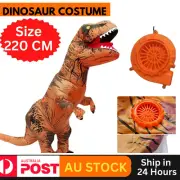 T-Rex Blow Inflatable Dinosaur Costume Adult Jurassic World Park Trex AU