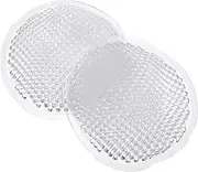 [HAPINARY] 1 pair Invisible Silicone Bra Pad covers silicone cover silicone chest pads bra silicone pads gel liners sheer bras underboob bikini silicone bras bra strap Silica gel breathable