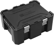 Wolf Pack Pro Stackable Storage Boxes are Made Impact-Resistant, Water and Dust Proof, Great for Moving Boxes and Camping Use (Black) Capacity /Size Front Runner