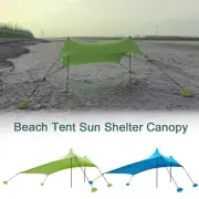 Spacious Beach Canopy Beach Tent Canopy Hiking Equipment Sun Shade Tent