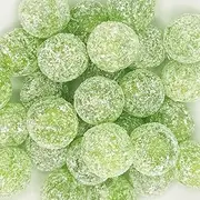 Barnetts - Mega Sour Candy Apple 227g - Trendy Sweet Bags - Traditionally Handmade Sweets - Sour Coating Lasts 20 Seconds - Candies for Party Bag, Gift Hamper, or Hamper Box