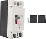 Brilluxa Moulded Case Circuit Breaker, 200A MCCB Solar Battery Protection Switch, 2P DC 1000V, Heavy-Duty Electrical Protection