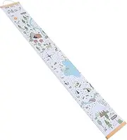 PartyKindom Growth Chart for Kids Kids Height Chart Wall Hanging Height Measurement Nursery Decor Children's Room