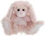 [Charlie Bears] Camellia Cuddle Time Exclusive Plush Bunny Teddy Bear, Handmade, Collectable, Fully Jointed, Poseable, Pink, 2024, Super Soft