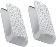 KOMBIUDA Shoe Slots Organizer 2pcs Adjustable Shoe Rack Closet Holder Sliding for Casual Random Color