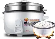 Rice Cookers & Steamers, Large Capacity Commercial Rice Cookers, for Restaurants/Hotels/Schools, (8-45L) for 8-60 Persons 220-240V US/EU(13L)