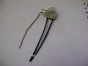 CEILING FAN 2 WIRE PULL GOLD CHAIN LIGHT SWITCH DR67