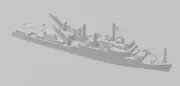 Auxiliary - Thomaston Amphibious Dock - US Navy - Wargaming - Axis and Allies -