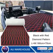 190×70cm Adhesive Marine Flooring Faux Teak EVA Foam Boat Yacht Decking Sheet AU