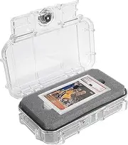 Case Club 9 Graded Card Slab Case - Fits Up to 9 PSA Slabs - Organize Pokemon & Sports Trading Graded Card Case - Heavy Duty - Airline Approved - Impact Resistant - Lockable