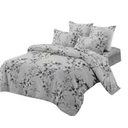 Soft Quilt Duvet Doona Cover Set Bedding Pillowcase