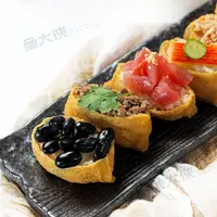 在飛比找蝦皮購物優惠-鴻運-長方形壽司豆皮(60片/700g/包)#全素#日式60