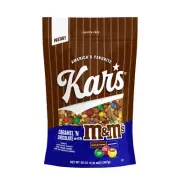 Kar's Nuts Caramel 'N Chocolate with M&M'S Candies - 20oz Pouch Pack of 6