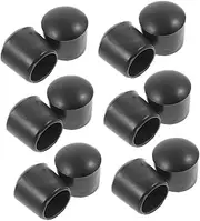 SUPVOX 16pcs Foosball Table Rod End Caps Protectors for Mini Soccer Game Durable Safety Covers for Foosball Rods Easy Installation Accessories for Enhanced Gameplay