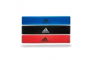 3pc Adidas Latex Mini Bands Light Medium Heavy Resistance Trainers Training Gym