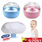 Portable With Box Baby Soft Body Powder Puff Empty Container Case Talcum Sponge