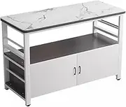Kitchen Island Freestanding Kitchen Island Console Floor to Floor Multifunctional Kitchen Supplies Storage Rack Sideboard Cabinet Mobile Kitchen Storage Islands