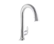 Kohler K-72218-CP Deck Mount Pull-Down Kitchen Sink Faucet POLISHED CHROME New