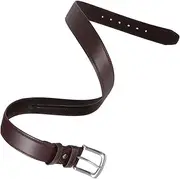 [WOFASHPURET] Adjustable Belt for Men Travel Pu Money Belt Anti-theft Security Waist Wallet Zipper Pocket